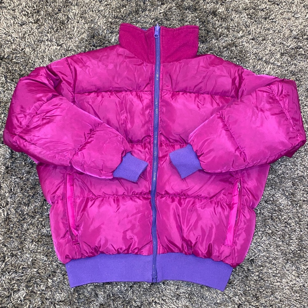 VINTAGE REVERSIBLE COLUMBIA PINK/PURPLE